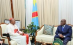 RDC : le cardinal Ambongo reçu par le président Félix Tshisekedi