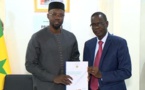 Primature : Ousmane Sonko reçoit le pré-rapport sur les titres du DPM à Dakar
