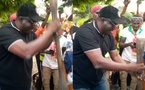 Législatives : Le candidat Ayib Daffé prend le pilon pour sensibiliser aux difficultés des femmes rurales