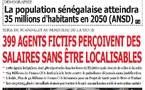 La Une du journal le Réveil du Jeudi  14 Novembre 2024