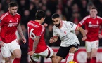 Premier League : Nottingham tient tête au leader Liverpool, Arsenal en embuscade