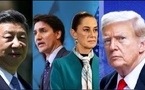 Riposte commerciale : Canada, Mexique et Chine défient les taxes de Trump