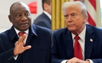 Gel des aides américaines : l'Afrique Sud dénonce la "désinformation" de Trump