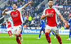 Premier League : Arsenal souffre mais s’impose face à Leicester (0-2)