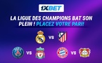 Pariez sur les chocs enflammés des 1/8 de finale de la Ligue des champions !