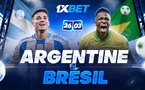 Argentine vs Brésil : pariez sur le baroud épique des éliminatoires de la Coupe du monde 2026 !