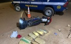 Trafic de drogue à Diass : les suspects prennent la fuite, 9 kg de chanvre saisis