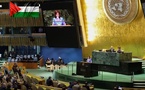 New York :  l'ONU adopte une déclaration pour un Etat Palestinien 