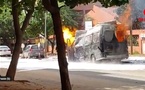 Grand-Yoff : Un véhicule remplie de gaz explose
