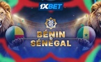 Bénin – Sénégal : vis l'esprit de la CAN avec 1xBet