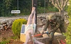Sud-Liban : un soldat israélien a été photographié en train de détruire une statue de Jésus