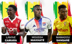 Lamine Camara, Moussa Niakhaté et Mamadou Sangaré finalistes du Prix Marc-Vivien Foé