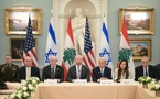  Israël-Liban : un accord-cadre signé à Washington sous médiation américaine