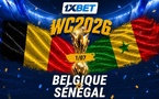 Belgique vs Sénégal : Encourage notre équipe nationale au match des 16es de finale avec 1xBet