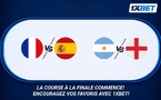 France vs Espagne, Angleterre vs Argentine : qui se qualifiera pour la finale du Championnat du monde ?