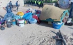 Dakar : la gendarmerie démantèle des abris de fortune occupés par des mendiants étrangers à la cité BOA