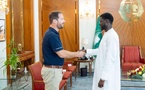Sénégal : Diomaye reçoit l'astronaute Thomas Pesquet au Palais de la République