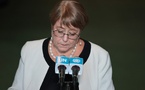 ONU : Michelle Bachelet retire sa candidature et alerte sur les menaces contre le multilatéralisme et le droit international