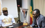 PHOTOS:Lac de Guiers 2, présente son trophée au DG du PRODAC, Jean Pierre Senghor