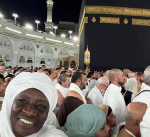 Mimi Touré effectue sa Oumra à La Mecque