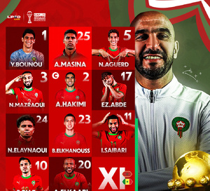 CAN 2025 – Finale | Maroc  : le onze de départ est connu