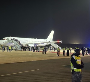 CAN 2025 : l’avion des Lions atterrit à l’AIBD après 3h15 de vol depuis Rabat