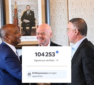 Afrique : plus de 100 000 signatures en 24h pour la dissolution de la CAF