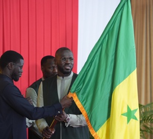 Bassirou Diomaye Faye aux Lions : « Écrivez une nouvelle page de notre histoire »
