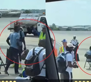 Même ses chaussures ont été inspectées : Pathé Ciss découvre la rigueur des contrôles américains