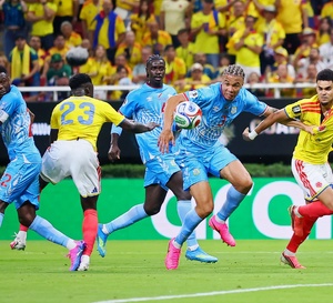 Mondial 2026 : la RDC tombe face à la Colombie (1-0)