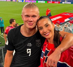 Haaland : sa compagne Isabel, son plus grand soutien au Mondial