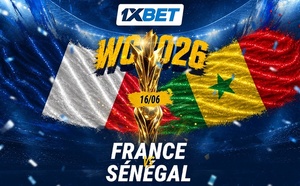 Sénégal vs France: encouragez notre équipe nationale pour son premier match de la Coupe internationale avec 1xBet