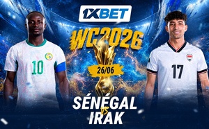 Sénégal vs Irak : Encouragez notre équipe nationale lors du match décisif de la phase de groupes avec 1xBet