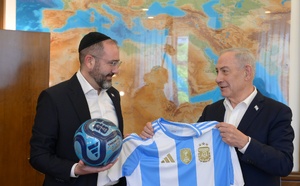 Coupe du monde 2026 : Netanyahu affiche son soutien à l'Argentine