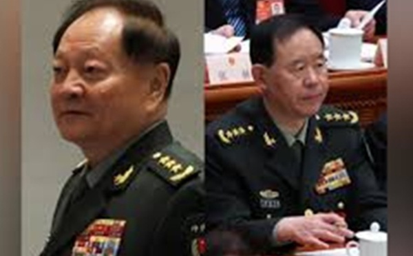 Chine : la campagne anticorruption frappe le sommet de l’armée