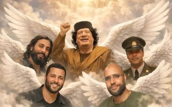 Contre l’impérialisme, Kadhafi a payé le prix fort : 4 de ses 7 enfants morts au front