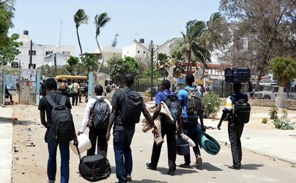 UCAD : le campus social fermé, les étudiants sommés de libérer les lieux