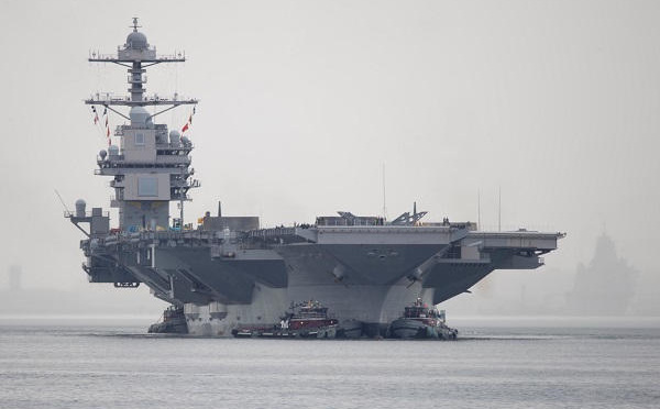 « Plus de 30 heures de lutte » : les dessous de l’incendie du porte-avions américain Gerald R. Ford