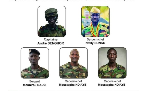 Forces armées Sénégalaises : dernier hommage aux “jambaar” tombés pour la patrie