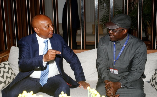 Football africain : Patrice Motsepe en mission à Dakar