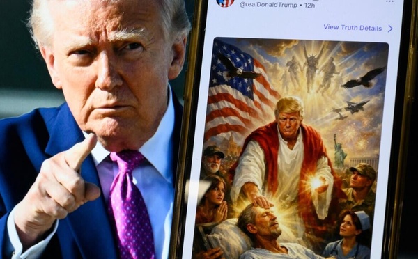 Polémique aux États-Unis : l’image IA de Donald Trump provoque la colère des catholiques