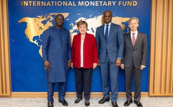 New York : Cheikh Diba et Abdourahmane Sarr en discussions avec le FMI