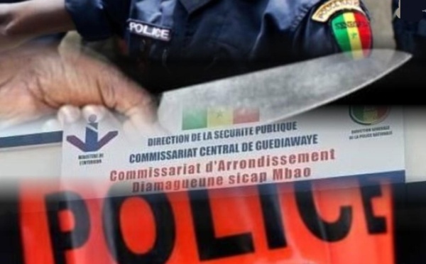 Diamaguène : un policier poignardé par… le plaignant lors d’une interpellation