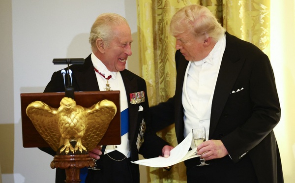 « Sans les Britanniques, vous parleriez français » : la pique de Charles III à Donald Trump