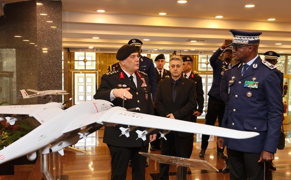 Sécurité : le Haut-commandant de la Gendarmerie sénégalaise en visite officielle en Türkiye