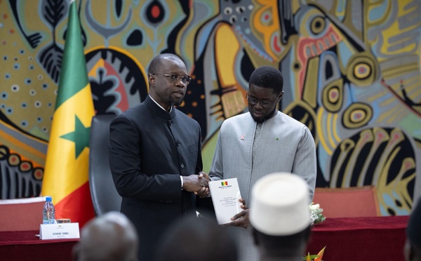 Diomaye Faye : « Il n’y a pas eu de pacte avec Ousmane Sonko »