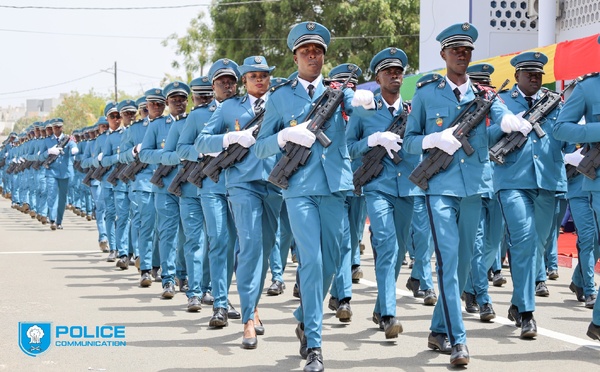 Sénégal : 27 commissaires, 73 officiers et 161 sous-officiers intègrent la Police nationale
