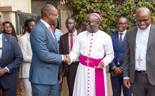 Pèlerinage de Popenguine : Ousmane Sonko reçu par l’Archevêque de Dakar