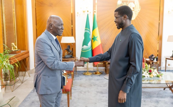 Dialogue national : Diomaye consulte l’ancien ministre de l’Intérieur André Sonko au Palais