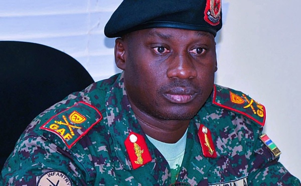 Gambie : le président Adama Barrow nomme le général Ousman Gomez chef d'état-major des armées